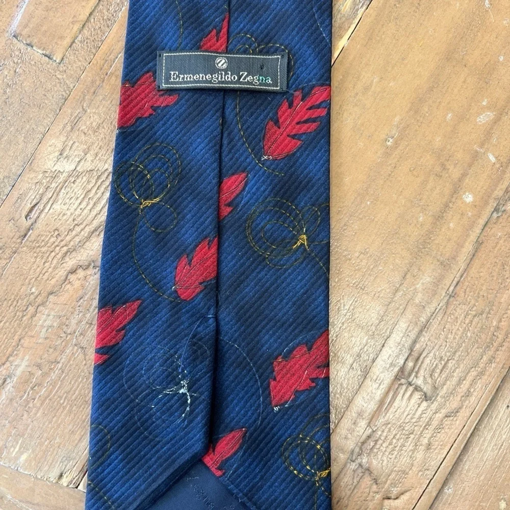 Ermenegildo Zegna blue red